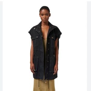 Elisabetta Franchi Waistcoat Denim